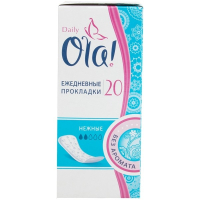 Нарушена упаковка! <391024> Ежедневные женские прокладки OLA! Daily 20шт 4680007631832