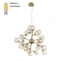 Люстра подвесная с Led лампочками в комплекте ST Luce SL438.203.24+Lamps
