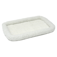 MidWest лежанка Pet Bed флисовая 76х53 см белая