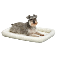 MidWest лежанка Pet Bed флисовая 76х53 см белая