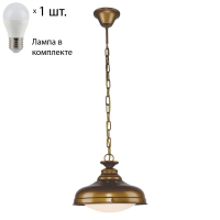 Подвесной светильник с лампочкой Favourite Laterne 1330-1P1+Lamps E27 P45