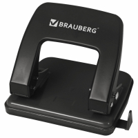 Дырокол металлический BRAUBERG "Classic", до 25 листов, черный, 229697 (229697)