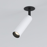 Встраиваемый светодиодный спот Elektrostandard Diffe 25040/Led белый/черный (a058228)