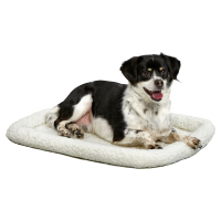 MidWest лежанка Pet Bed флисовая 58х45 см белая