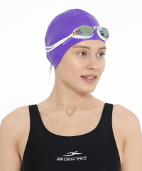 Шапочка для плавания Nuance Purple, силикон 4680459124722