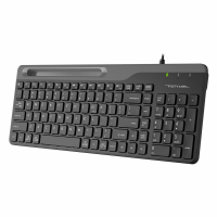 Клавиатура проводная A4TECH Fstyler FK25, USB, 103 кнопки, черная, 1530215 (513920)
