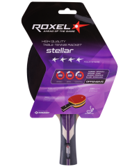 Ракетка для настольного тенниса 4* Stellar, коническая 4680459063700