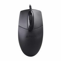 Мышь проводная A4TECH OP-720, USB, 2 кнопки+1 колесо-кнопка, оптическая, черная, 513289 (513921)