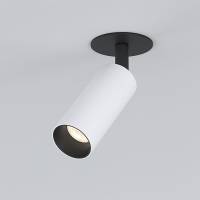 Встраиваемый светодиодный спот Elektrostandard Diffe 25039/Led белый/черный (a058220)