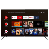 Телевизор JVC LT-43M697, 43" (109 см), 1920x1080, FullHD, 16:9, SmartTV, WiFi, безрамочный, черный (456144)