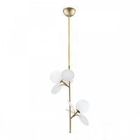Светильник подвесной с Led лампочками в комплекте LOFT IT 10008/2P white+Lamps
