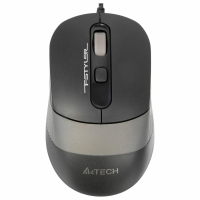 Мышь проводная A4TECH Fstyler FM10, USB, 3 кнопки+1 колесо-кнопка, оптическая, черная, 1147673 (513923)