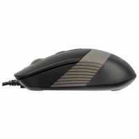 Мышь проводная A4TECH Fstyler FM10, USB, 3 кнопки+1 колесо-кнопка, оптическая, черная, 1147673 (513923)
