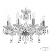 Подвесная люстра Bohemia Ivele Crystal 117 117/8/165 Ni