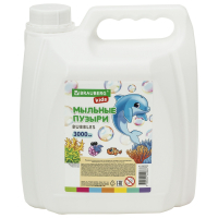 Мыльные пузыри 3000 мл, индивидуальная упаковка, BRAUBERG KIDS, 665456 (665456)