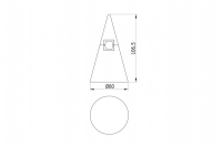 Магнитный LED светильник 5W 3000К для модульной системы Tring Donolux DL20230M5W1 Black