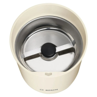 Кофемолка BOSCH TSM6A017C, мощность 180 Вт, вместимость 75 г, пластик, бежевая (456929)