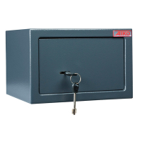 Сейф мебельный AIKO "T-170 KL", 170х260х230 мм, 5 кг, ключевой замок, крепление к стене (290833)