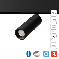 Трековый светильник 13W 2700-6000К для магнитного шинопровода Arte Lamp Expert Smart A5741PL-1BK
