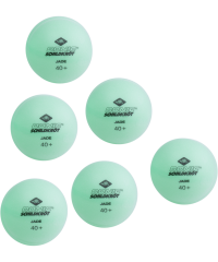 Мяч для настольного тенниса Glow in the dark, 6 шт. 4000885085075