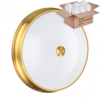 Настенно-потолочный с лампочкой Odeon Light Marsei 4824/4C+Lamps E14 P45