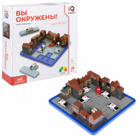 Настольная логическая игра IQ ТРЕНИНГ "Вы окружены!", 1TOY, Т25559 (665736)