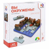 Настольная логическая игра IQ ТРЕНИНГ "Вы окружены!", 1TOY, Т25559 (665736)