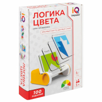 Настольная логическая игра IQ ТРЕНИНГ "Логика цвета", 1TOY, Т25560 (665737)