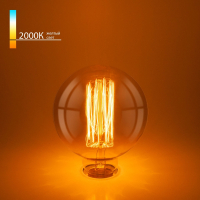 Ретро лампа Эдисона E27 60W 2000К (теплый) Elektrostandard G95 60W E27 (a034965)