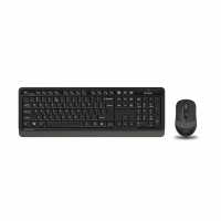 Набор беспроводной A4TECH Fstyler FG1010, USB, 104 кл., мышь 4 кн.+1 кн.-колесо, черная, 1147570 (513930)