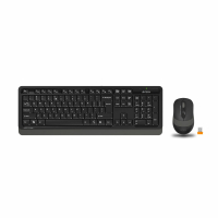 Набор беспроводной A4TECH Fstyler FG1010, USB, 104 кл., мышь 4 кн.+1 кн.-колесо, черная, 1147570 (513930)