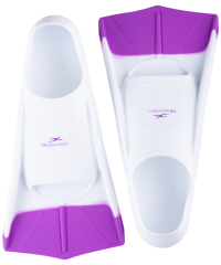 Ласты тренировочные Pooljet White/Purple, L 25Degrees (УТ-00019476)