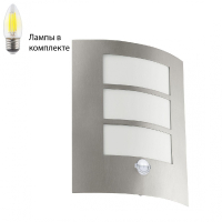 Уличный настенный светильник с лампочкой Eglo 88142+Lamps
