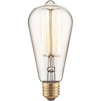 Ретро лампа Эдисона E27 60W 2000К (теплый) Elektrostandard ST64 (a034964)