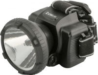 Светодиодный налобный фонарь на аккумуляторе. Дальность 20м. Ultraflash LED5366 11649