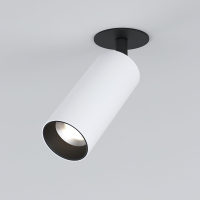 Встраиваемый светодиодный спот Elektrostandard Diffe 25052/Led белый/черный (a058173)