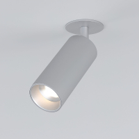Встраиваемый светодиодный спот Elektrostandard Diffe 25052/Led серебряный (a058172)