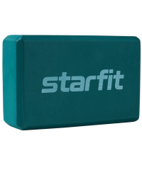 Блок для йоги YB-200 EVA, изумрудный Starfit ЦБ-00003535