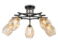 Потолочная люстра с лампочками Ambrella light TR303035+Lamps