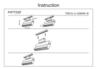 Трековый светильник 20W 4000К для магнитного шинопровода Track lamps Maytoni TR015-2-20W4K-B