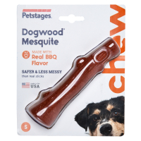 Petstages игрушка для собак Mesquite Dogwood с ароматом барбекю 14 см маленькая 30143