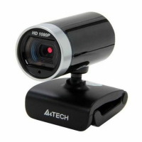 Веб-камера A4TECH PK-910H, 2 Мп, микрофон, USB 2.0, рег.крепеж, черная, 695255 (513940)