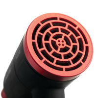 Фен BRAYER BR3040RD, 1400 Вт, 2 скорости, 1 температурный режим, складная ручка, черный/красный (456105)