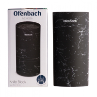 Подставка для ножей 11*11*22см с наполнителем OFENBACH 100205