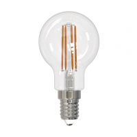 Филаментная светодиодная лампа Е14 11W 4000K (белый) Sky Uniel LED-G45-11W-4000K-E14-CL PLS02WH (UL-00005177)