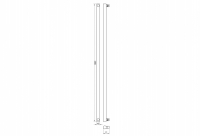 Магнитный LED светильник 38W 3000К для модульной системы Tuba Donolux DL20239M38W1 Black