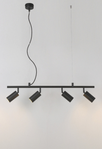 Подвесной светильник с лампочками CRYSTAL LUX CLT 015C4 L800 BL+Lamps