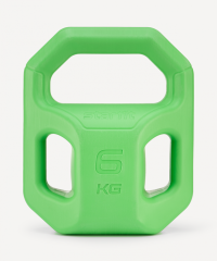 Гиря пластиковая DB-505, 6 кг, зеленый Starfit ЦБ-00003607