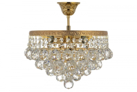 Люстра потолочная с Led лампочками в комплекте Arti Lampadari Castellana E 1.3.30.501 G+Lamps