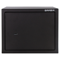 Сейф мебельный BRABIX "SF-280KL", 280х350х300 мм, ключевой замок, черный, 291148, S103BR212314 (291148)